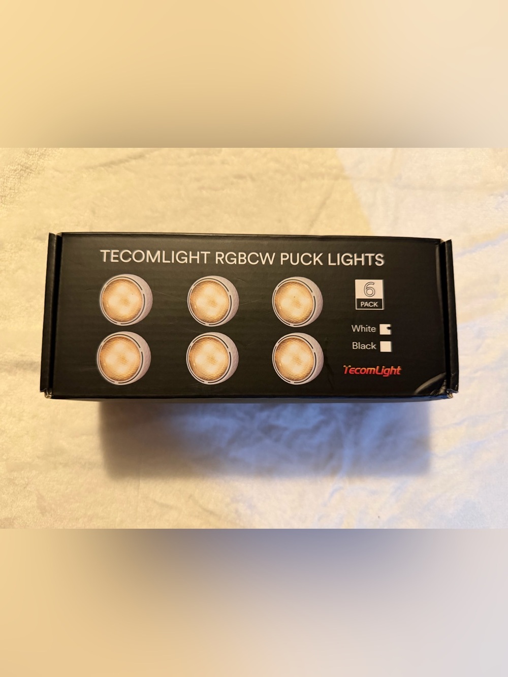 Puck Lights with Remote Control, Battery Operated Wireless 6 Pack